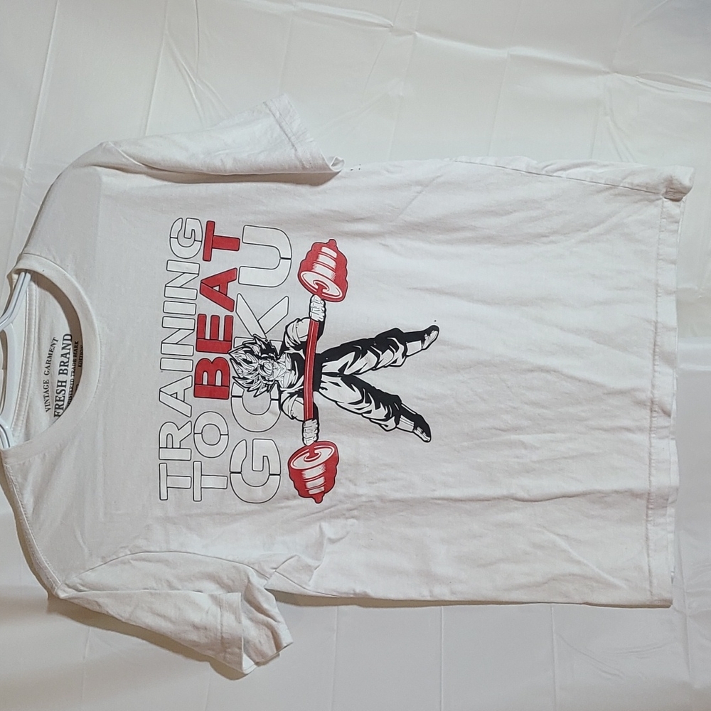 Training To Beat Goku Fresh Brand Limited Edition T
